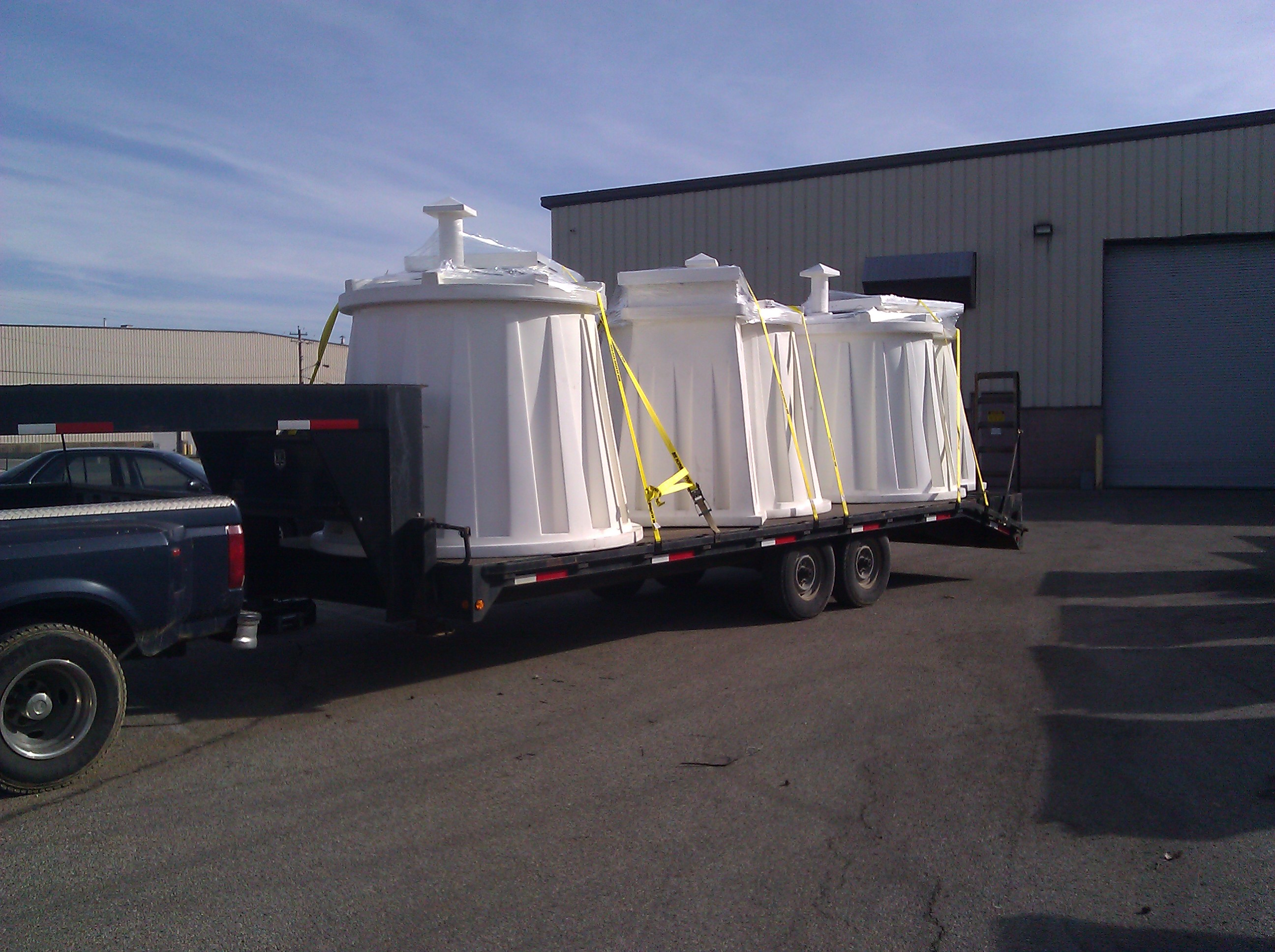 Tornado Shelters Being Picked Up, Tornado Shelter Dealers, OK Tornado Shelter Dealers